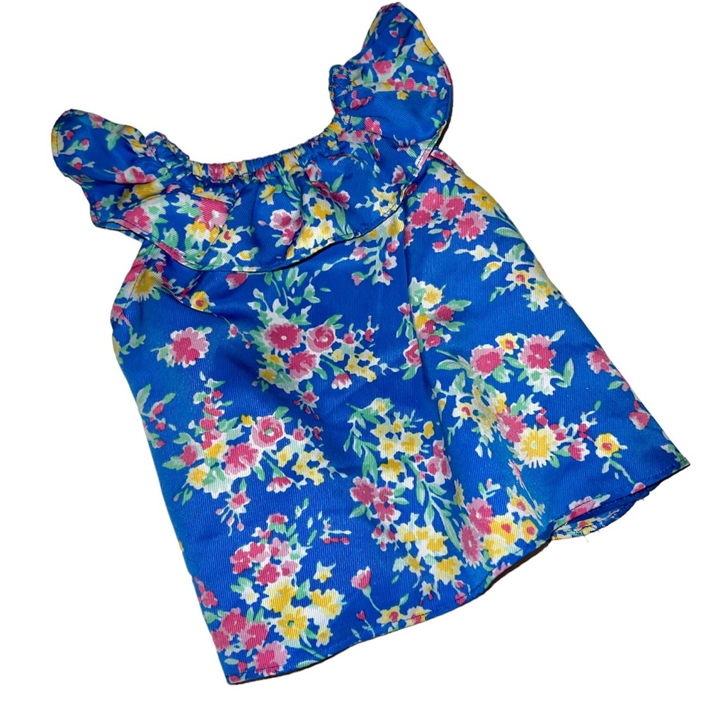 Ralph lauren blue blouse